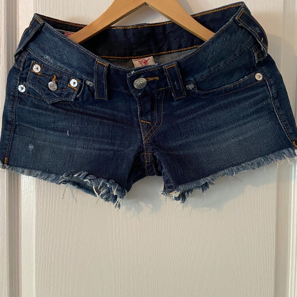 True Religion Jean Shorts
